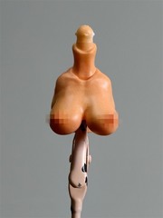 1/12 Large Breast Cover Bust Romankey Model For 6″ Female Action Figure Body Toy