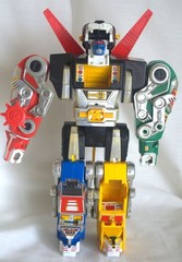 Free ship! Vintage 1984 Panosh Place Voltron 5 Lions with 5 Figures + helmet
