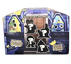 Rainbow Friends Blues Castle 8 Pack Blue Green Cyan Yellow + 4 Mystery Figures