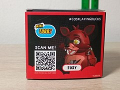 4-PK FIVE NIGHTS AT FREDDY’S 2″ Tubbz Mini Duck Bonnie Chica Foxy Horror Game
