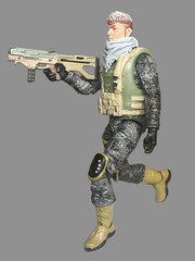 Eagle Force Custom Mercenary Black Thorn w/customized weapons and accessories