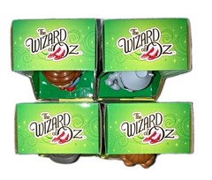 THE WIZARD OF OZ OOSHIES SET OF 4 DOROTHY TIN MAN COWARDLY LION & SCARECROW.