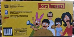 LOT BOB’S BURGERS KUCHI KOPI PACK COLLECTIBLE MINI FIGURE BASEBALL HAT CAP OF
