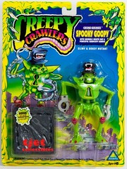 Creepy Crawlers Crime Grimes Spooky Goopy Action Figure Toymax 1994 New