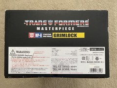 Takara Tomy Transformers Masterpiece Grimlock MP-8 Used in Box – NOT a KO
