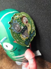 Set of 3 Rick & Morty & PICKLE RICK 8″ Plush Jazwares Adult Swim 2025