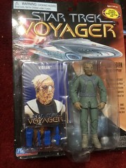 6 Different Unopened 1996 Playmates Star Trek Voyager Figures