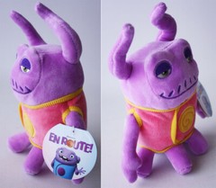 4X DREAMWORKS HOME PIG CAT TIP TUCCI OH SMEK 7″-10″ PLUSH TOY GYPSY 2015 NEW !