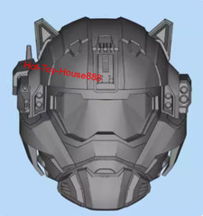 1/6 Female Soldier Science Fiction Mech Robot Head Sculpt Model for 12” Figure