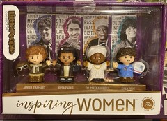 Little People Inspiring Women 4pk Rosa Sally Maya Amelia Fisher-Price Box Damage