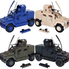 Modular Armored Range Vehicle (MARV) 1:18 action figure vehicle military MRAP