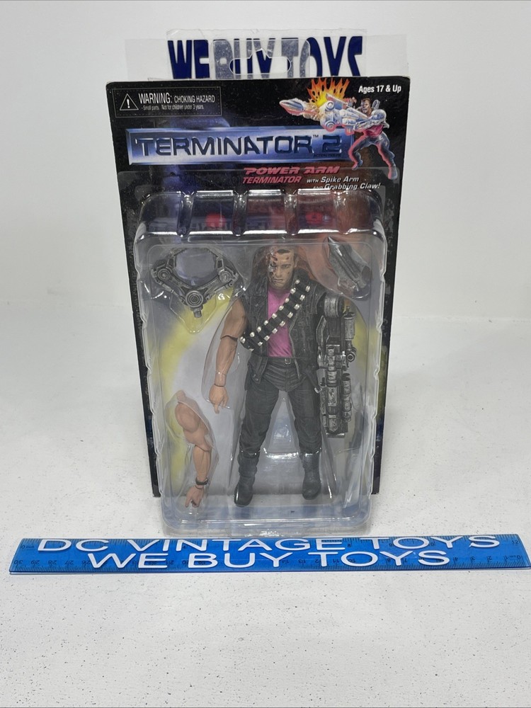 NECA Reel Toys Terminator 2 Kenner Tribute Power Arm T-800 T800 7″ figure XX