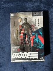 Hasbro G.I. Joe Snake Eyes Action Figure w/ Sword, Knife