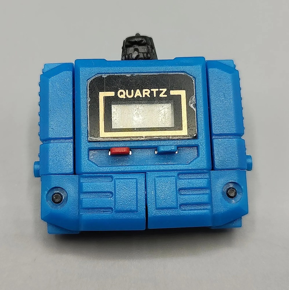 Vintage Action Figure / Robot Quartz Transformers Watch Mini Blue