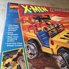 1997 Toy Biz Wolverine 4×4 Jeep Exclusive Wolverine Figure New Rare Fast Ship