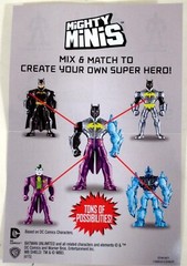 Mattel 2015 Sealed Set Of 6 BATMAN UNLIMITED MIGHTY MINIS Series 2 Action figure