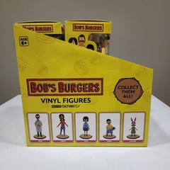 Bob’s Burgers Set Of 5 Tina Louise Gene Linda Bob 4″ Figures Culturefly Display