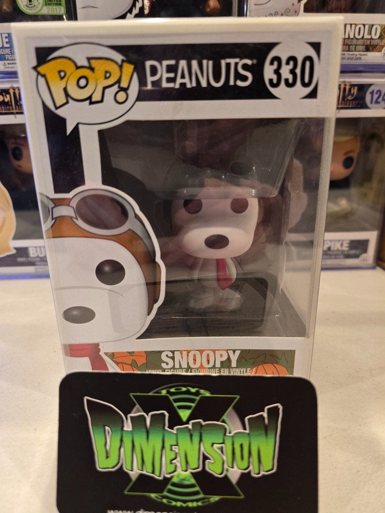 FUNKO POP PEANUTS SNOOPY #330 (FLYING ACE) THE GREAT PUMPKIN VAULTED