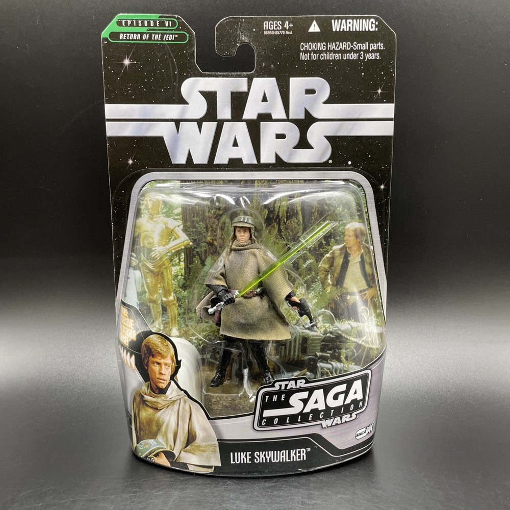 2006 Star Wars LUKE SKYWALKER #044 Battle Of Endor ROTJ Saga Collection Figure