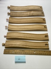 Huge Wooden Train Track Lot Approx. 101 Pieces Melissa & Doug Thomas And Brio