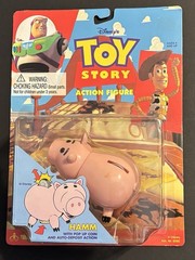 1995 Disney Toy Story HAMM w Pop Up Coin Action Firgure THINKWAY TOYS New SEALED