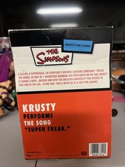 The Simpsons 8″ Krusty the Clown Talking Wobble Figure – Gemmy 2003