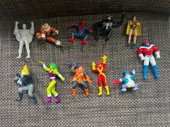 Vintage Marvel PVC figure 90s Applause Lot Spider Man Ghost Rider Venom She Hulk