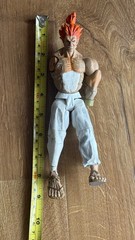 San Diego Comic-Con Capcom vs. SNK 2 Akuma Gakuto Action Figure Incomplete RARE