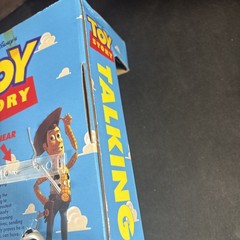 PULL-STRING TALKING WOODY VINTAGE ACTION FIGURE THINKWAY DISNEY NEW PIXAR VTG