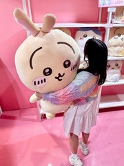Chiikawa Huge 80cm Plush Doll Hachiware Throw Pillow Cushion Stuffed Gift Toy