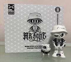 The Mr. Bone Tattoo 100% is a 2025 limited-edition collectible art toy