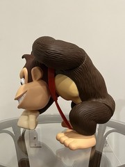 2008 Nintendo Popco Toys R Us DONKEY KONG Figure 10’ Some Bleaching Damage