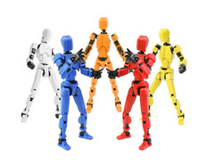 DUMMY 13, ACTION FIGURE – Articulated Toy Robot, 3D Printed Jointed Movable kit