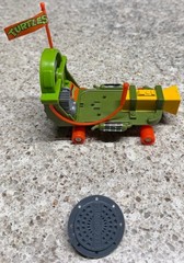 1988 TMNT Cheapskate Teenage Mutant Ninja Turtles Playmates Skateboard Vintage