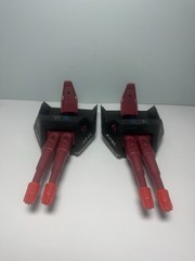 Hasbro G.I. Joe Cobra Terror Drome Cannon, Chair, Tip Caps Parts Hasbro 1986