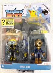 DEVSERIES Shark Bite 2 Game Pack w/Exclusive Virtual Code Shark Cage Diver – NEW