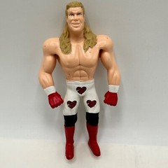 Shawn Michaels HBK Heart Break Kid WWF Justoys Bend Ems Wrestling Figure WWE