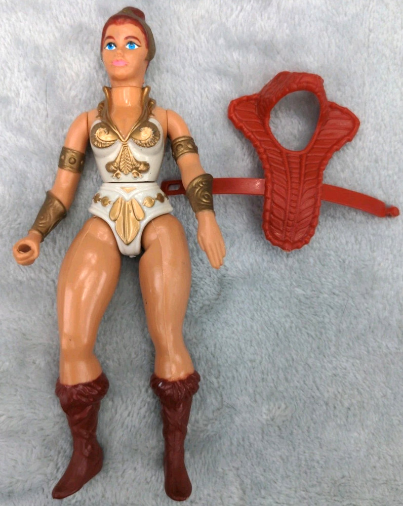 Vintage 1981 Mattel Masters of the Universe Teela Action Figure Hong Kong