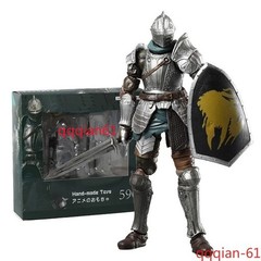 Dark Souls Figures Knight Armor Figure Demon’S Souls Action Figurine Fluted