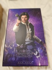 Hot Toys Star Wars A New Hope Han Solo 1/6 Figure MMS261 Harrison Ford NIB
