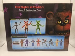 Five Nights at Freddy’s Endo Series Radioactive Foxy + Foxy Figures Jazwares