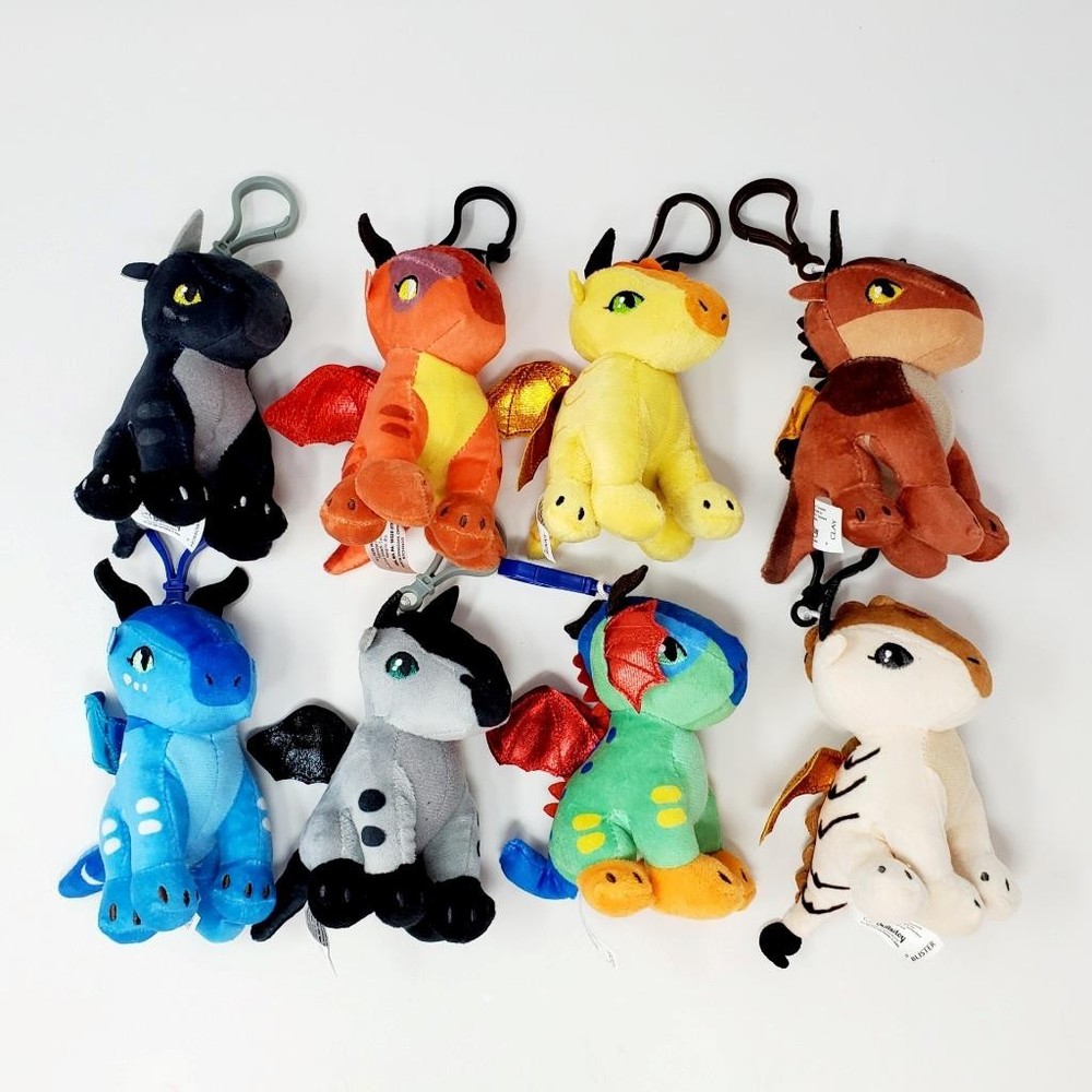 Sutherland’s Wings of Fire Plush Danglers : Complete Set of 8 – NEW!