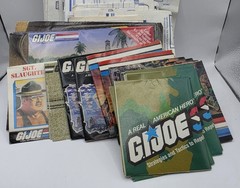GI Joe Blueprint Instructions for Playsets, Vehicles & Catalog Lot 1980’s
