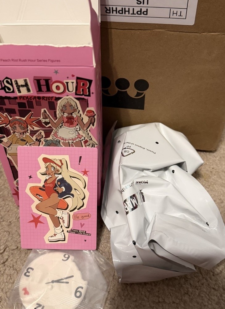 POP MART x Peach Riot Rush Hour Series Figure Dolls Toy – Poppy Life Guard