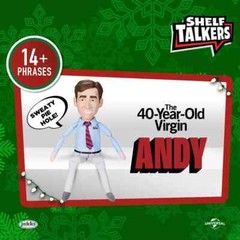 Steve Carrell Jakks Pacific 40 Year Old Virgin Andy Stitzer Shelf Talker Figure