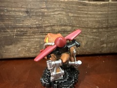 Skylanders Drobot Dragon Figure Orange Black Red Silver Collectible