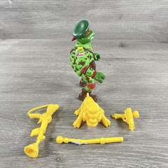 Teenage Mutant Ninja Turtles TMNT (Vintage 1991) RAPH GREEN TEEN BERET COMPLETE