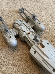 Star Wars Y-Wing Fighter 1983 ELECTRONICS WORK. Complete. Terminals Clean P61