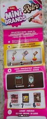 Retro Mini Brands 90s Nostalgia Collectibles: Cassette Tape, Pringles, Crayola