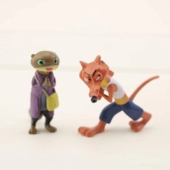 Zootopia Animals Dolls Figures Cake Topper Party Toys Gift – 12 Pcs Set